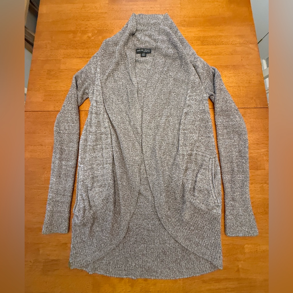 Barefoot Dreams Heather Tan Cardigan